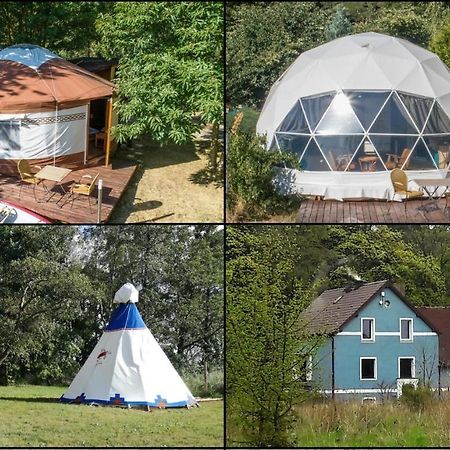 Glamping Podgrodzie Hotel Nowe Warpno Kültér fotó