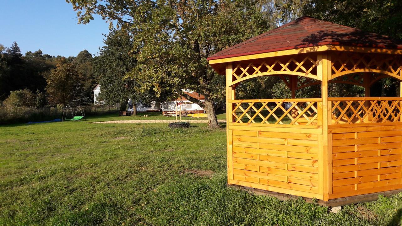 Glamping Podgrodzie Hotel Nowe Warpno Kültér fotó