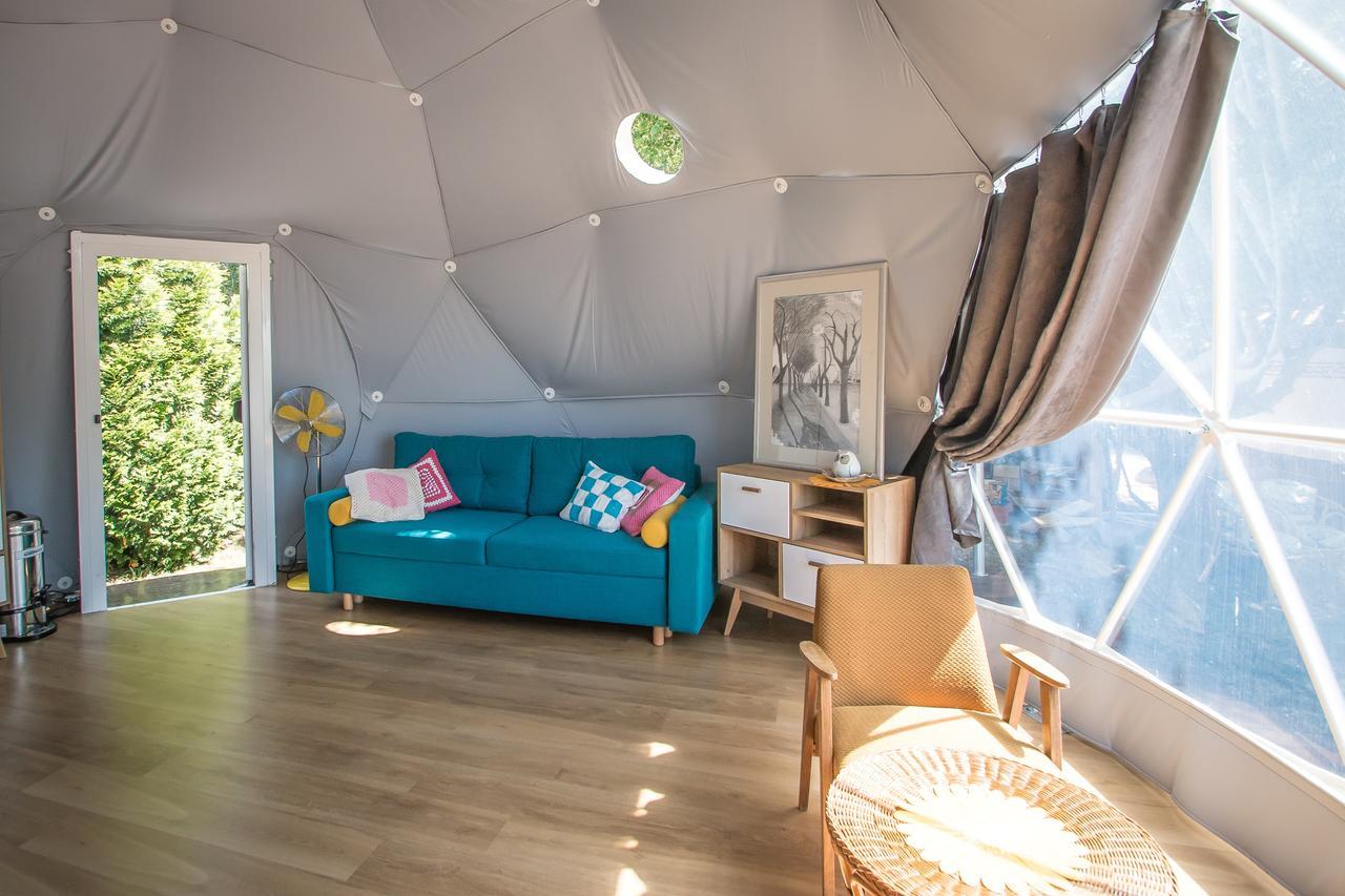 Glamping Podgrodzie Hotel Nowe Warpno Kültér fotó