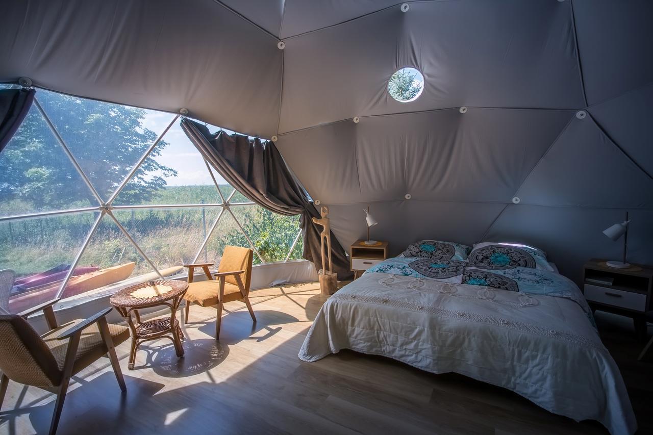 Glamping Podgrodzie Hotel Nowe Warpno Kültér fotó