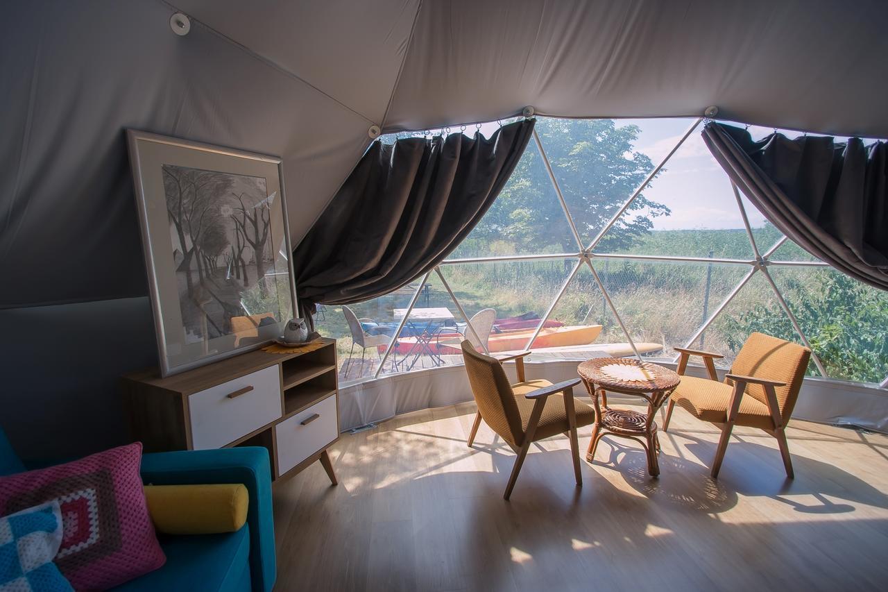 Glamping Podgrodzie Hotel Nowe Warpno Kültér fotó