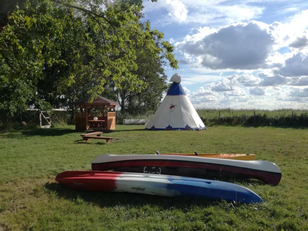 Glamping Podgrodzie Hotel Nowe Warpno Kültér fotó