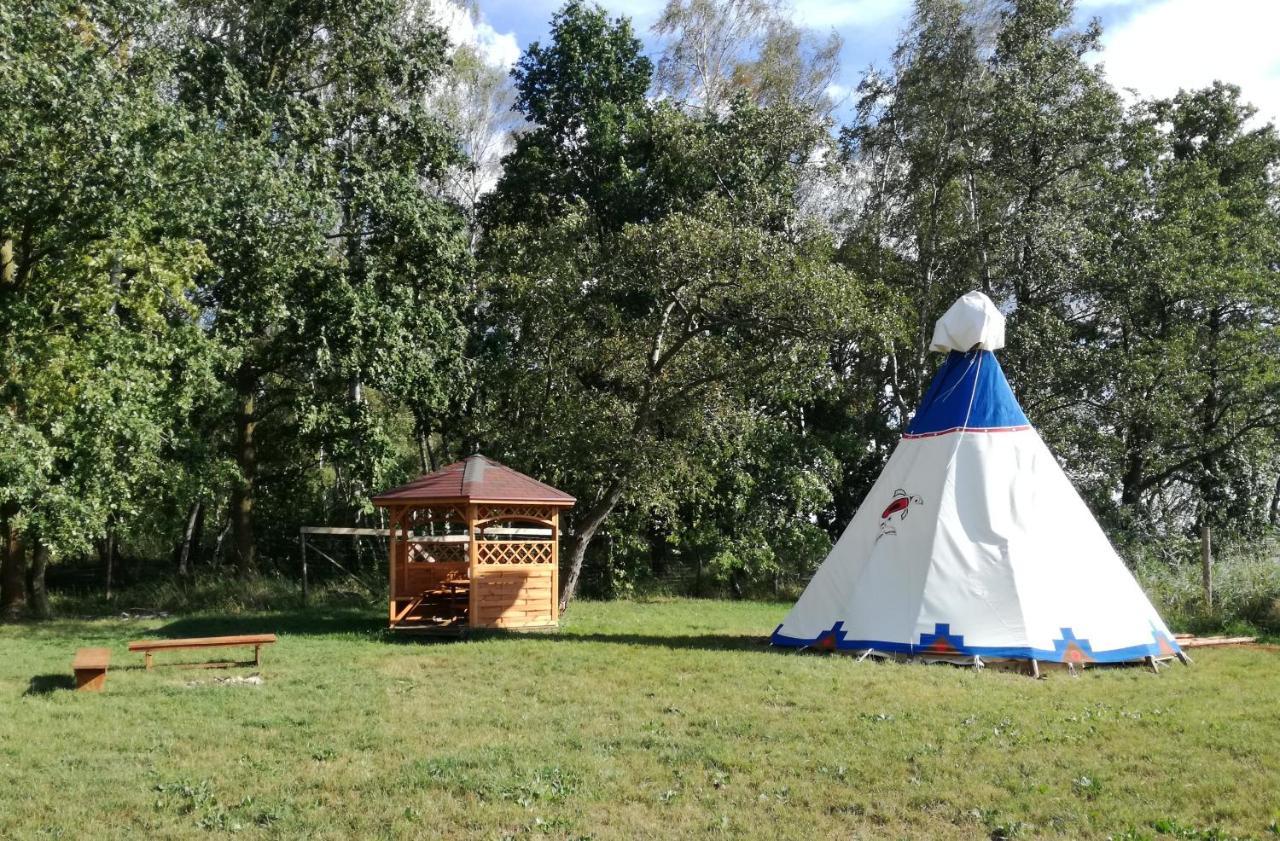 Glamping Podgrodzie Hotel Nowe Warpno Kültér fotó