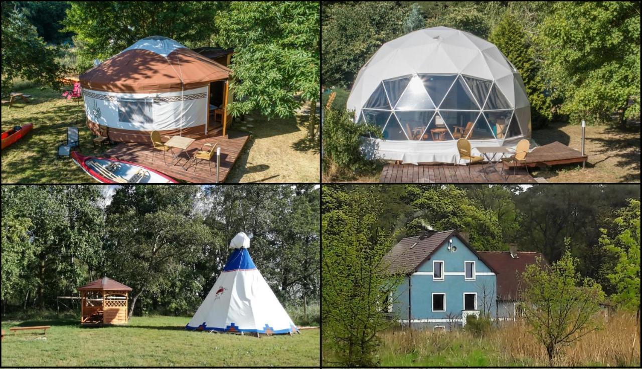Glamping Podgrodzie Hotel Nowe Warpno Kültér fotó