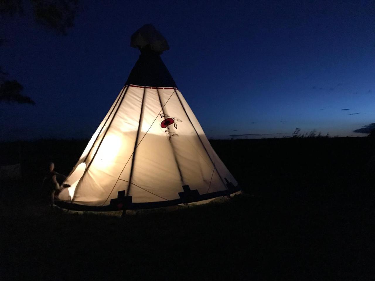 Glamping Podgrodzie Hotel Nowe Warpno Kültér fotó