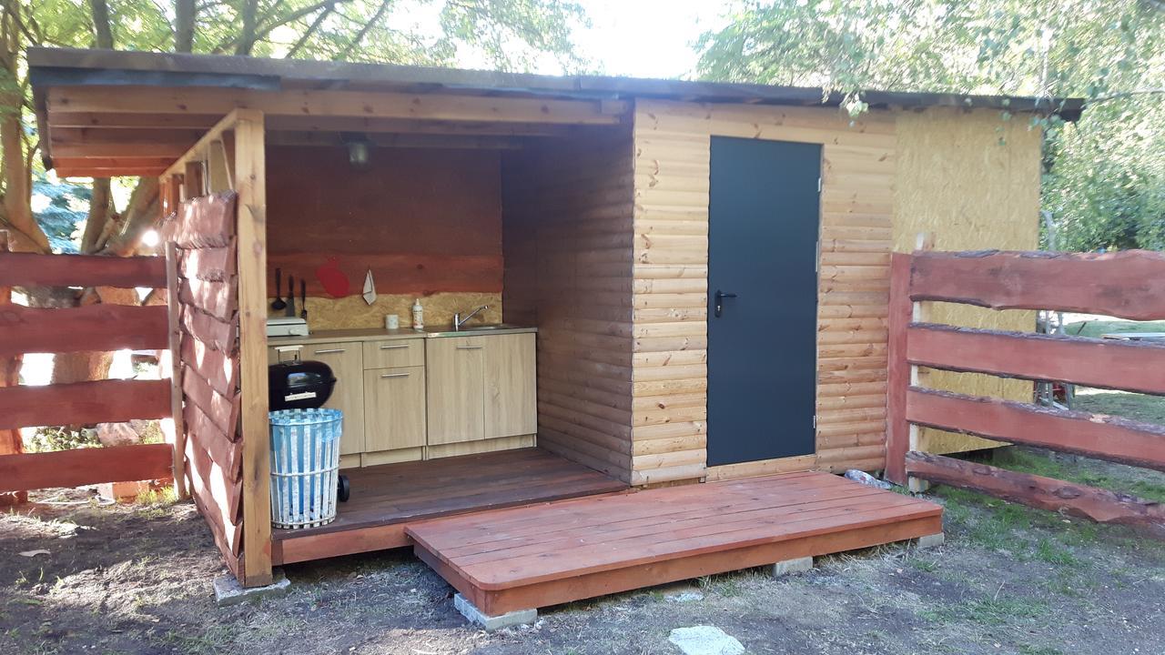 Glamping Podgrodzie Hotel Nowe Warpno Kültér fotó